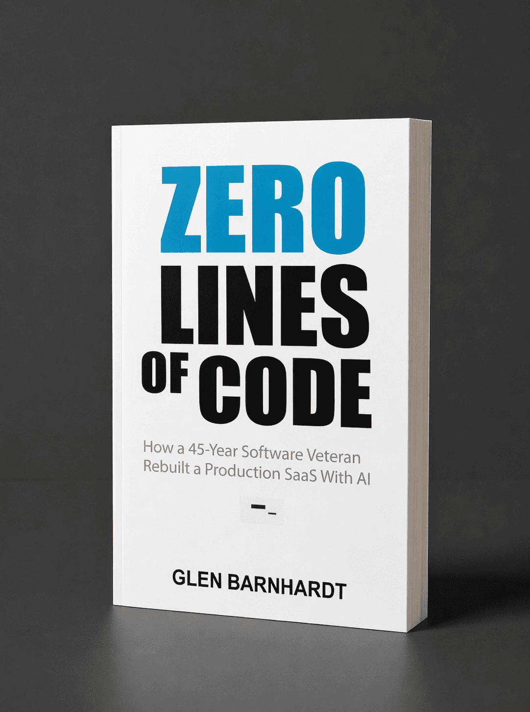 Zero Lines of Code cover